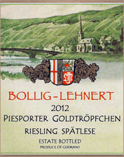 Bollig-Lehnert-2012-Piesporter-Goldtropfchen-Spatlese-Riesling
