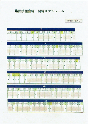 新型コロナワクチン追加３回目接種の予定についての説明資料（３-１） 2022.01.12